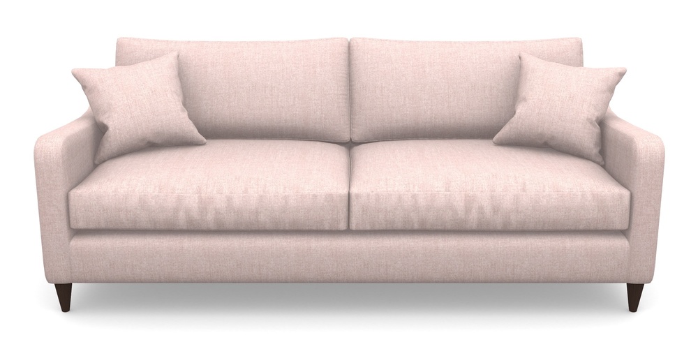 Product photograph of Rye 4 Seater Sofa In House Plain - Rose from Sofas and Stuff Limited