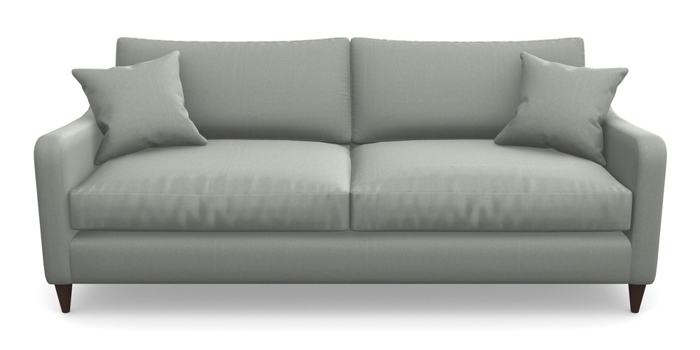 Product photograph of Rye 4 Seater Sofa In House Velvet - Elephant from Sofas and Stuff Limited