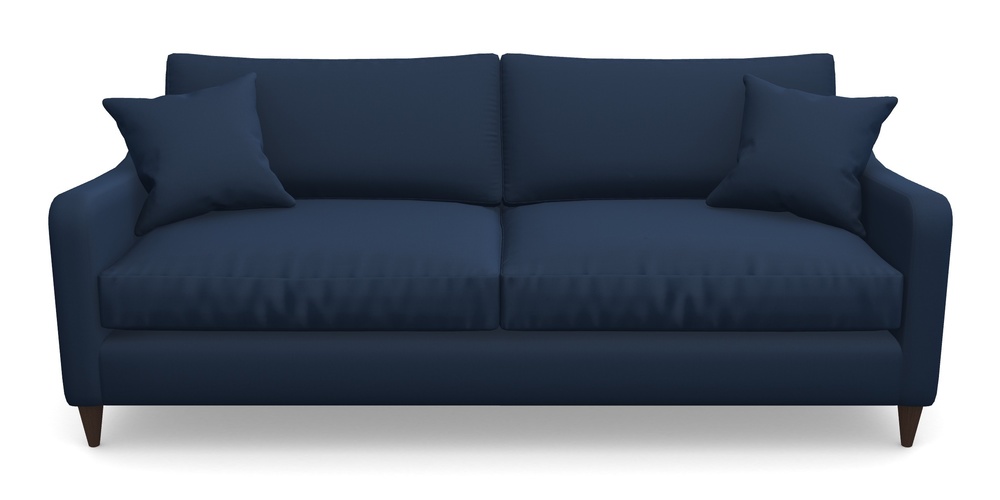 Product photograph of Rye 4 Seater Sofa In House Velvet - Indigo from Sofas and Stuff Limited