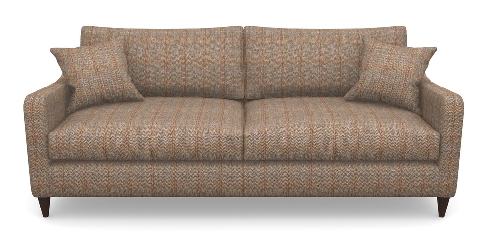 Product photograph of Rye 4 Seater Sofa In Harris Tweed House - Harris Tweed House Bracken Herringbone from Sofas and Stuff Limited