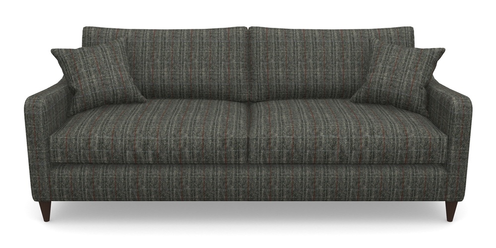 Product photograph of Rye 4 Seater Sofa In Harris Tweed House - Harris Tweed House Grey from Sofas and Stuff Limited