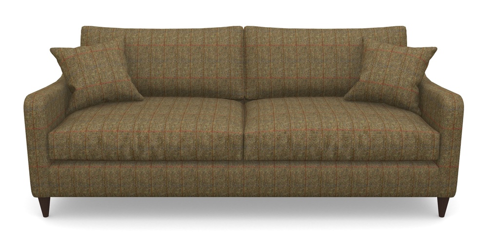 Product photograph of Rye 4 Seater Sofa In Harris Tweed House - Harris Tweed House Green from Sofas and Stuff Limited