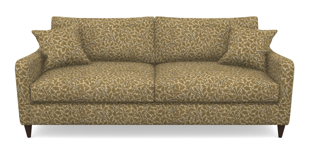 Product photograph of Rye 4 Seater Sofa In V A Drawn From Nature Collection - Oak Tree - Gold from Sofas and Stuff Limited