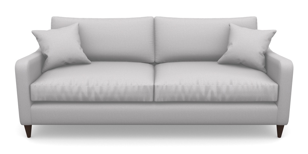 Product photograph of Rye 4 Seater Sofa In Plain Linen Cotton - Seal from Sofas and Stuff Limited