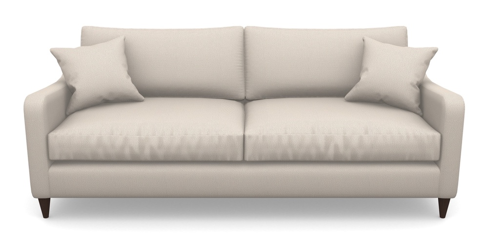 Product photograph of Rye 4 Seater Sofa In Two Tone Plain - Biscuit from Sofas and Stuff Limited