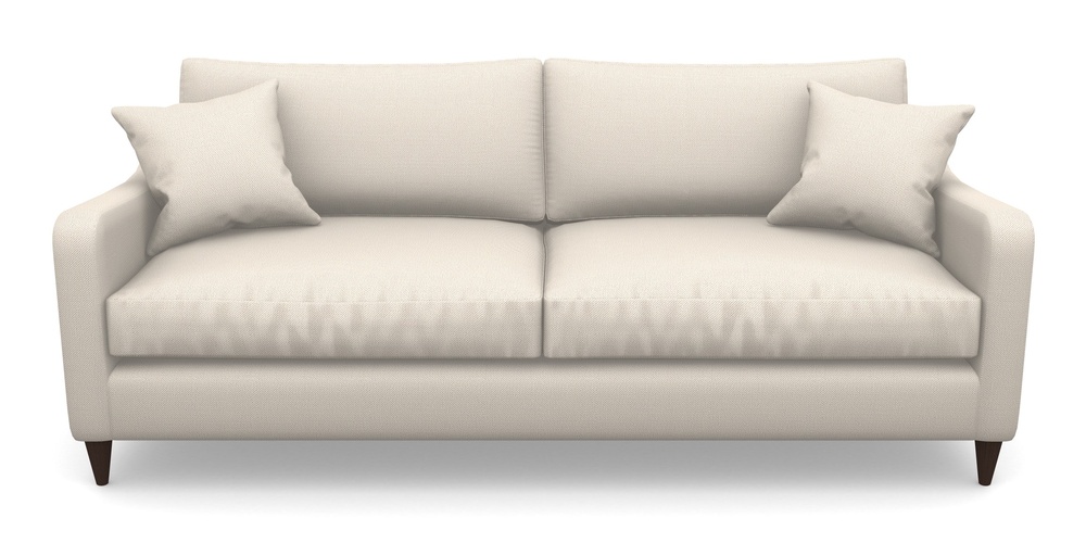Product photograph of Rye 4 Seater Sofa In Two Tone Plain - Calico from Sofas and Stuff Limited
