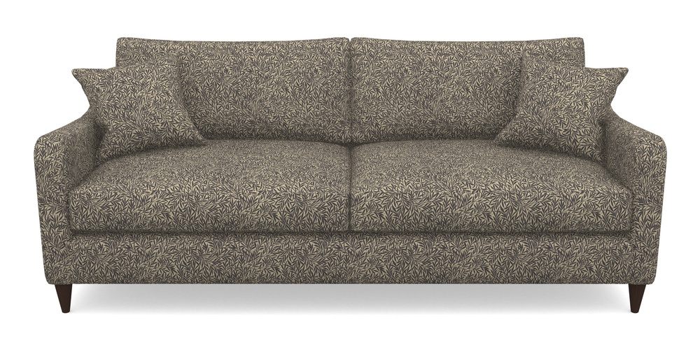 Product photograph of Rye 4 Seater Sofa In V A Drawn From Nature Collection - Willow - Navy from Sofas and Stuff Limited