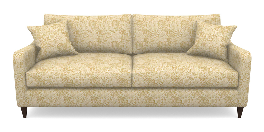 Product photograph of Rye 4 Seater Sofa In William Morris Collection - Marigold - Lichen Cowslip from Sofas and Stuff Limited