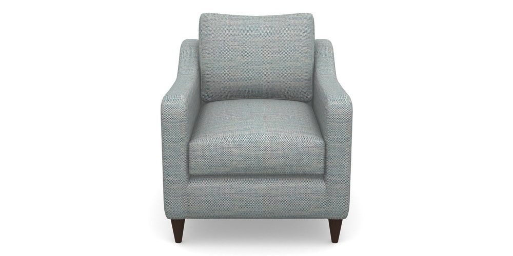 Product photograph of Rye Chair In Basket Weave - Blue from Sofas and Stuff Limited