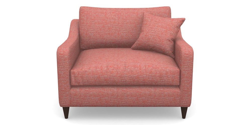 Product photograph of Rye Snuggler In Aqua Clean Hove - Chilli from Sofas and Stuff Limited