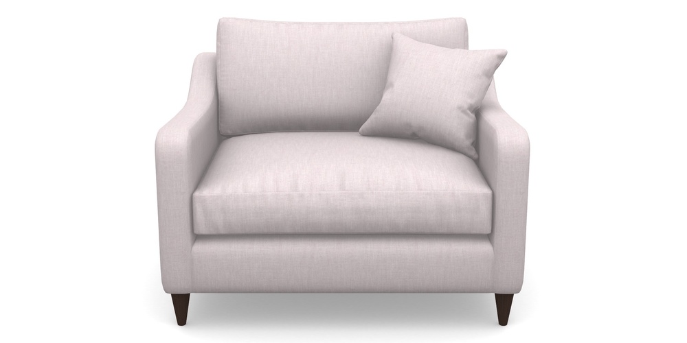 Product photograph of Rye Snuggler In Clever Cotton Mix - Blush from Sofas and Stuff Limited