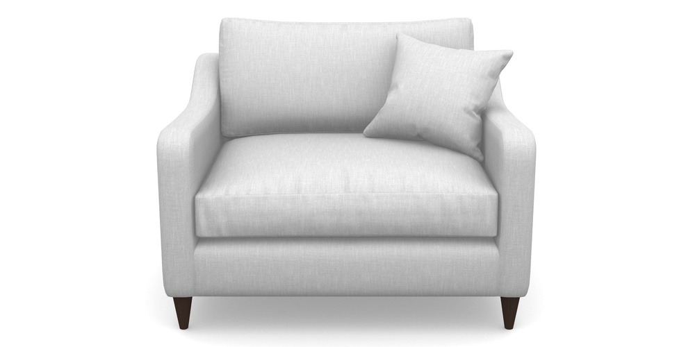 Product photograph of Rye Snuggler In Clever Cotton Mix - Regency Grey from Sofas and Stuff Limited