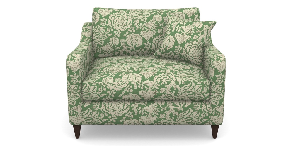 Product photograph of Rye Snuggler In V A Brompton Collection - Flowering Kale - Basil from Sofas and Stuff Limited