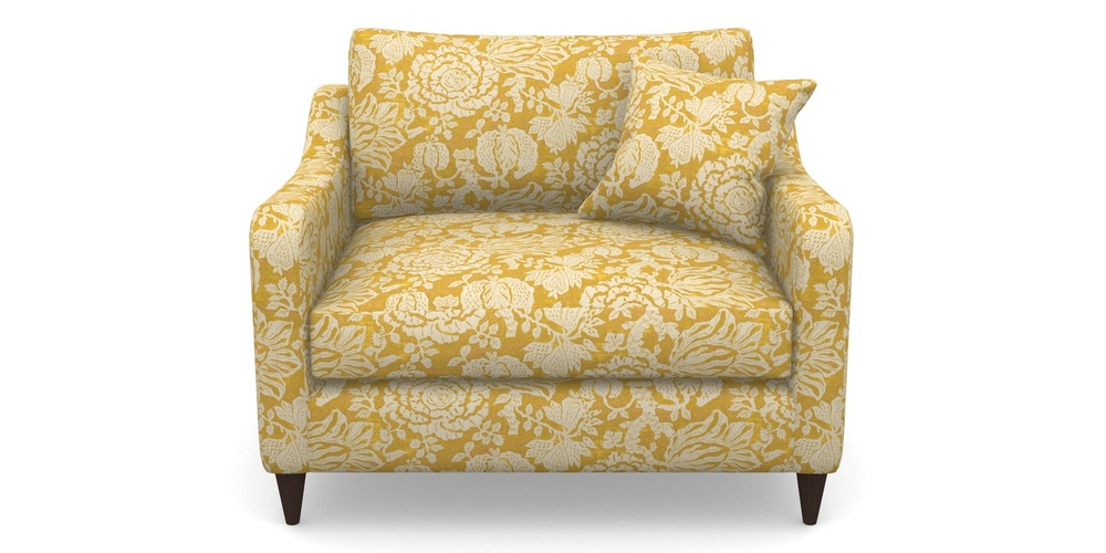 Product photograph of Rye Snuggler In V A Brompton Collection - Flowering Kale - Corn from Sofas and Stuff Limited