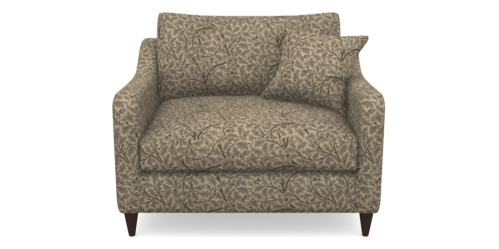 Product photograph of Rye Snuggler In V A Drawn From Nature Collection - Oak Tree - Brown from Sofas and Stuff Limited