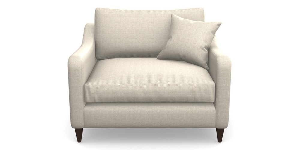 Product photograph of Rye Snuggler In Sole Linen - Natural from Sofas and Stuff Limited