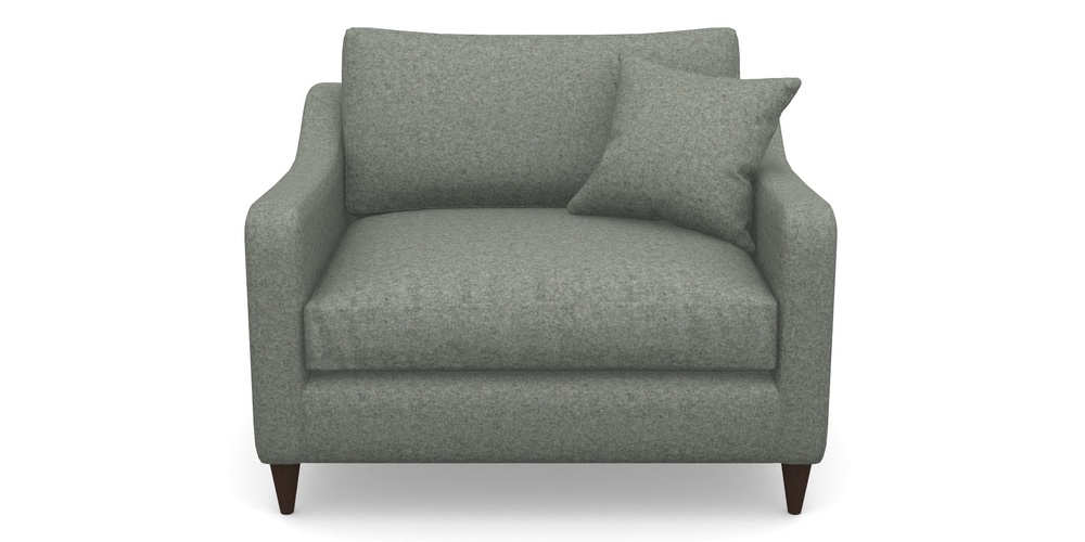 Product photograph of Rye Snuggler In Soft Wool - Wolf from Sofas and Stuff Limited