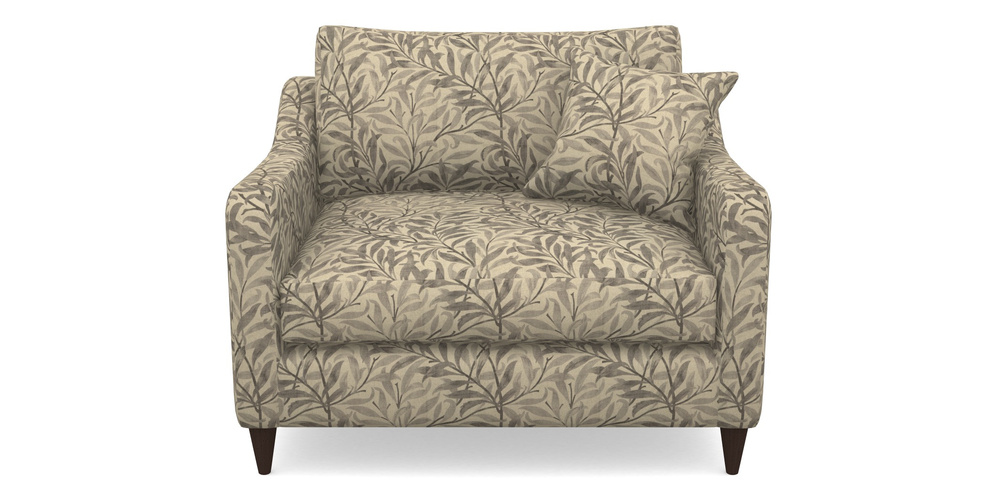 Product photograph of Rye Snuggler In V A Drawn From Nature - Willow Bough Large - Grey from Sofas and Stuff Limited