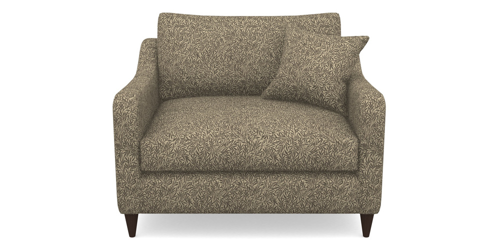 Product photograph of Rye Snuggler In V A Drawn From Nature Collection - Willow - Brown from Sofas and Stuff Limited