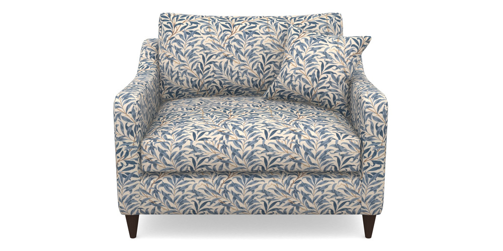 Product photograph of Rye Snuggler In William Morris Collection - Willow Boughs - Woad from Sofas and Stuff Limited