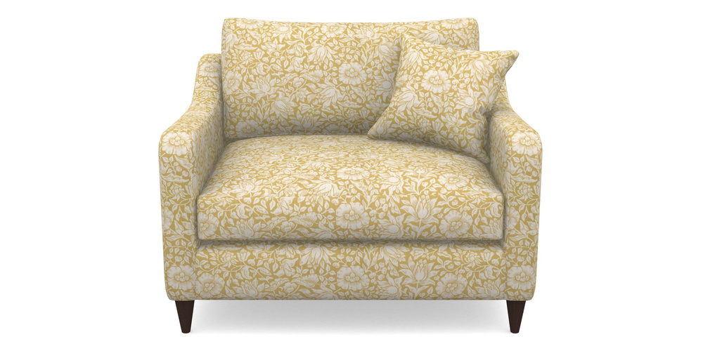 Product photograph of Rye Snuggler In William Morris Collection - Mallow - Weld from Sofas and Stuff Limited