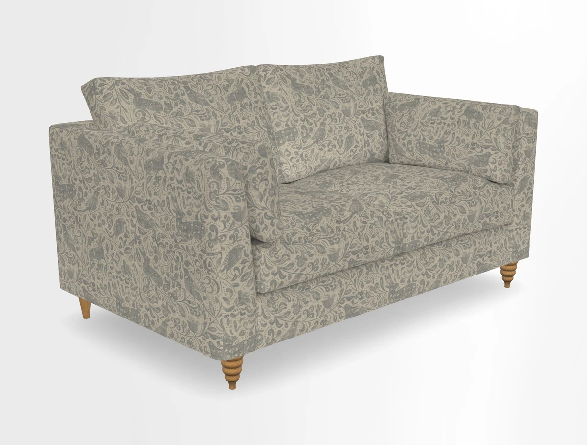 Saltdean 2 seater sofa in Covertex Lombardia Bianco