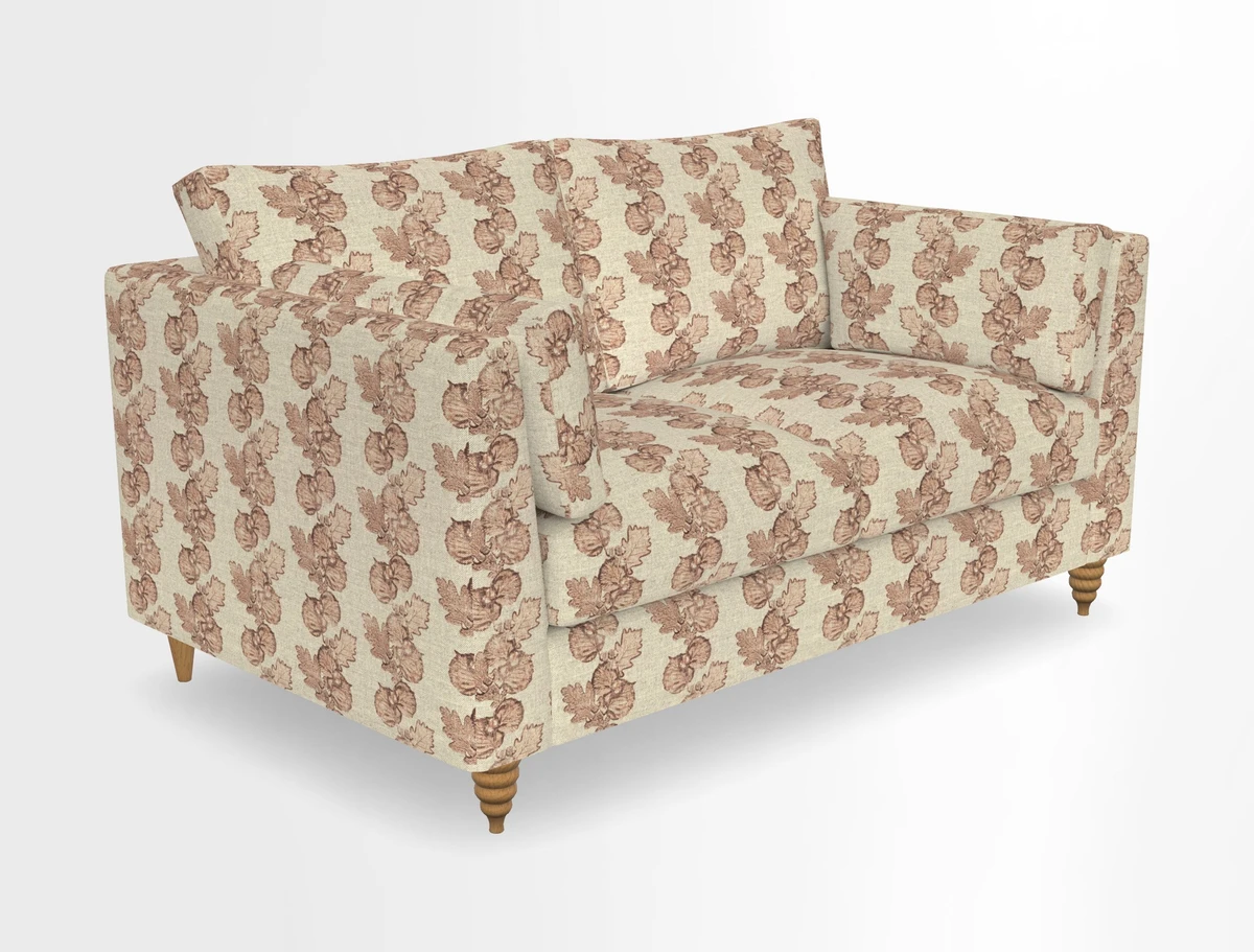 Saltdean 2 seater sofa in Covertex Lombardia Bianco