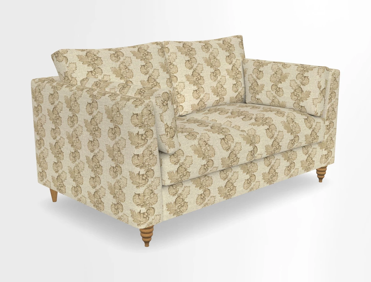 Saltdean 2 seater sofa in Covertex Lombardia Bianco