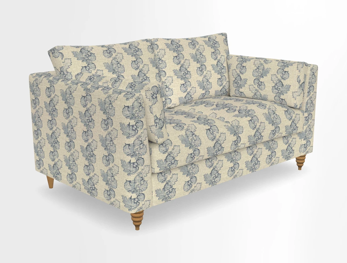 Saltdean 2 seater sofa in Covertex Lombardia Bianco