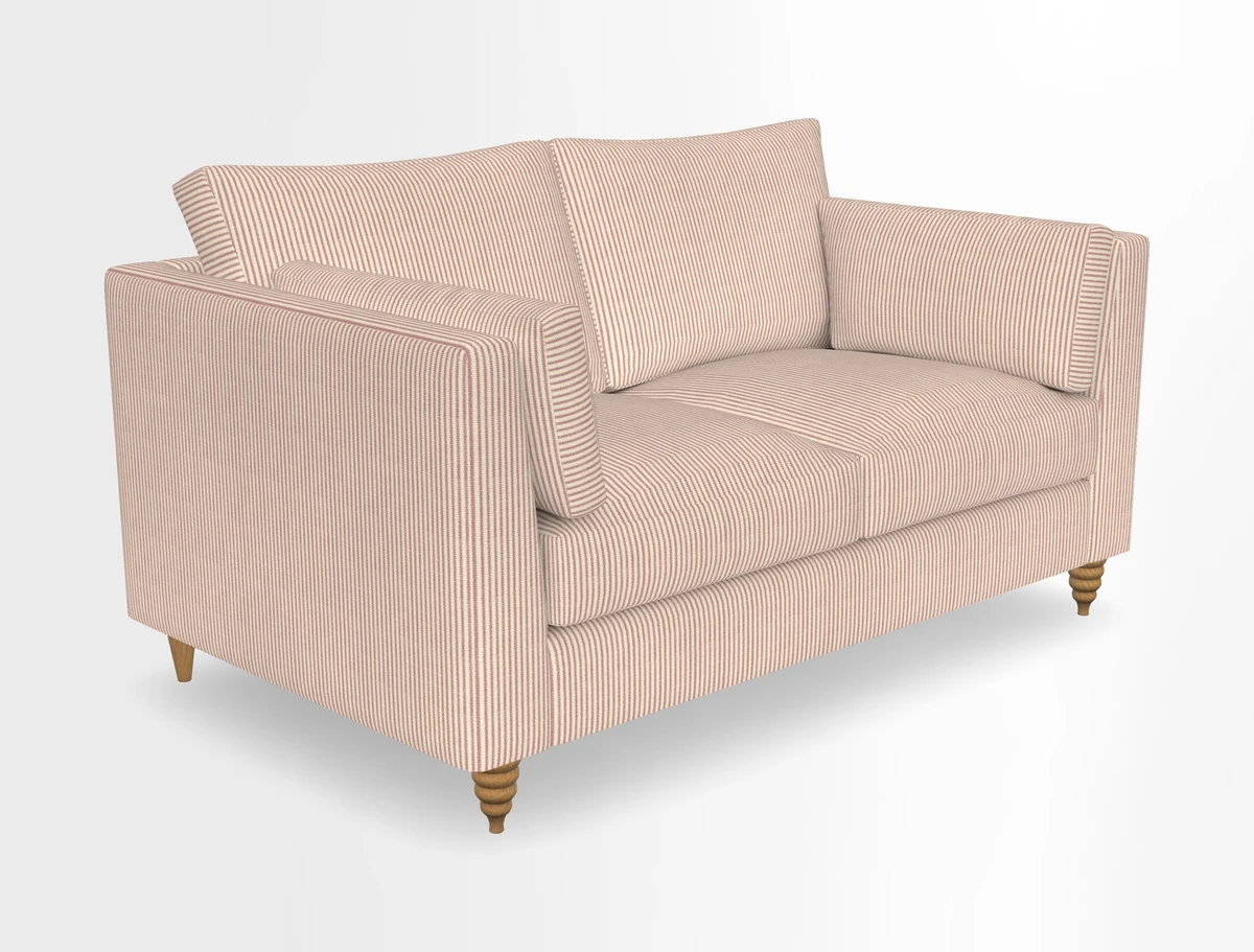 Saltdean 2 seater sofa in Covertex Lombardia Bianco