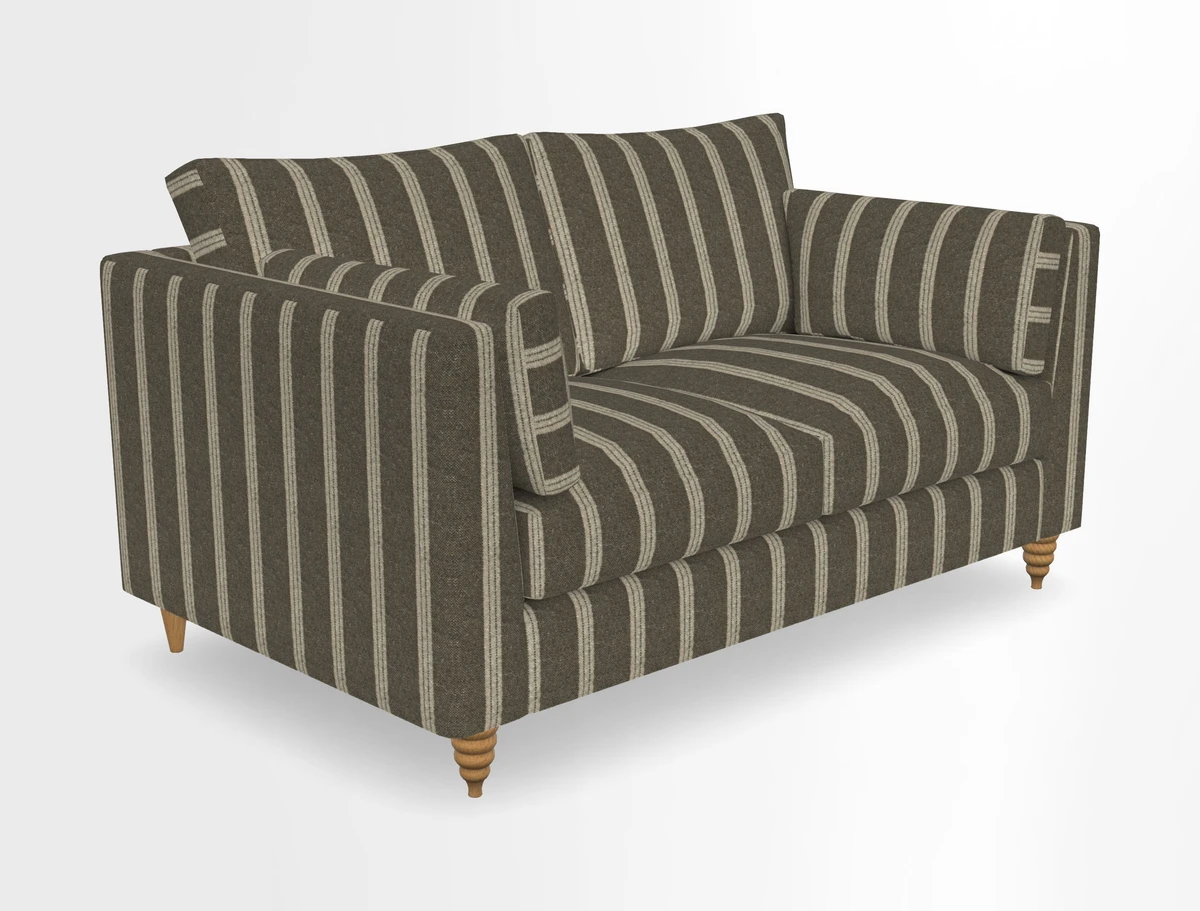 Saltdean 2 seater sofa in Covertex Lombardia Bianco
