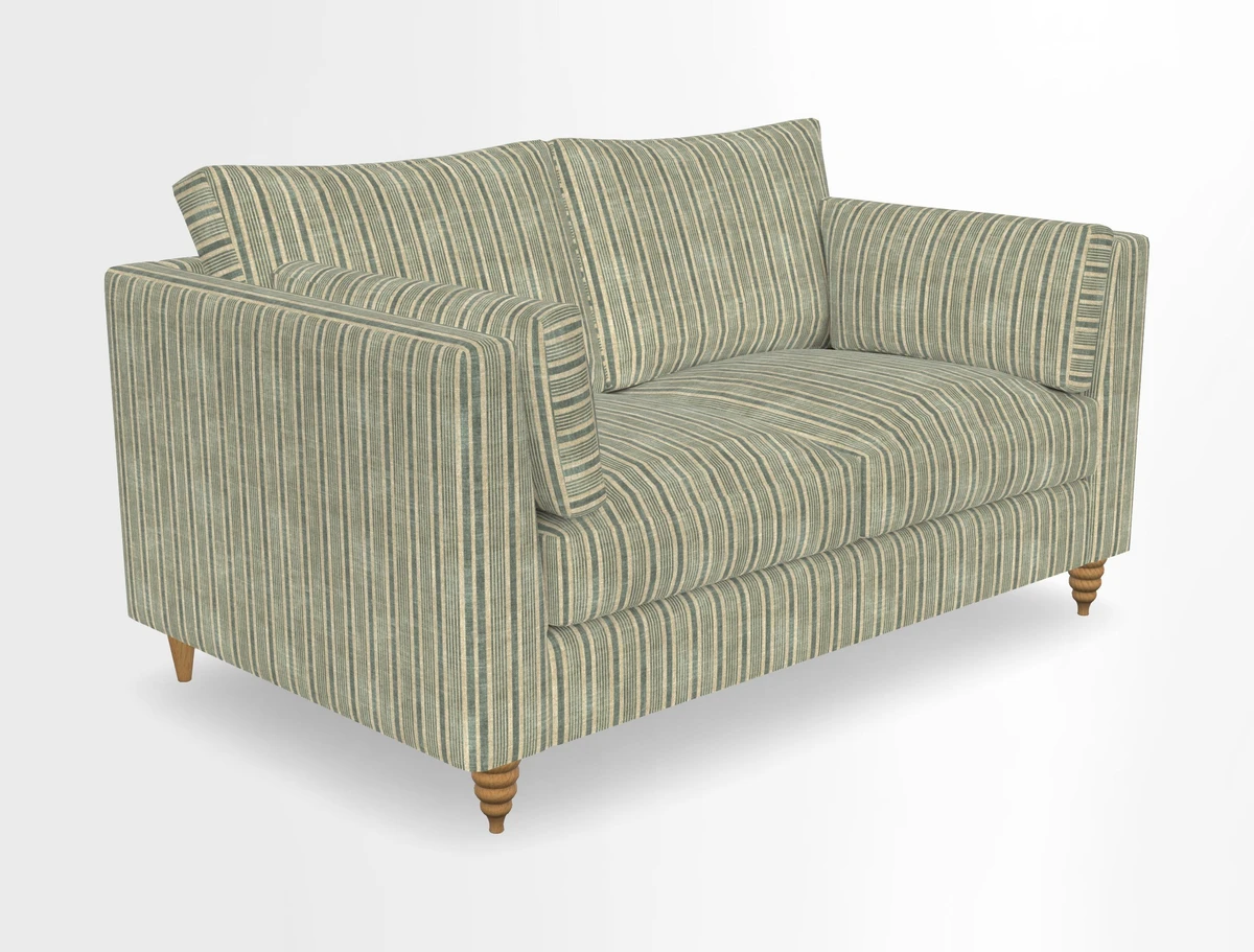 Saltdean 2 seater sofa in Covertex Lombardia Bianco