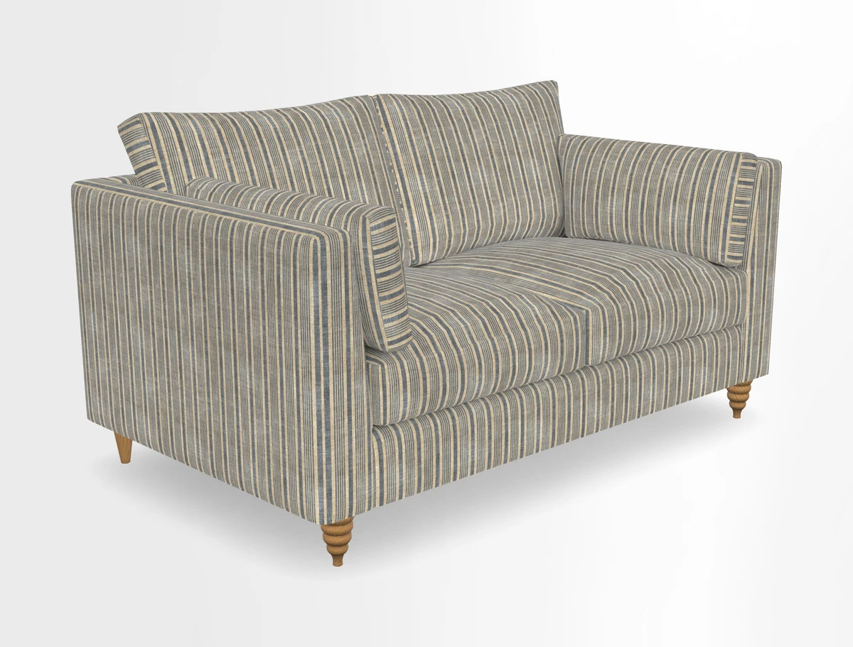 Saltdean 2 seater sofa in Covertex Lombardia Bianco