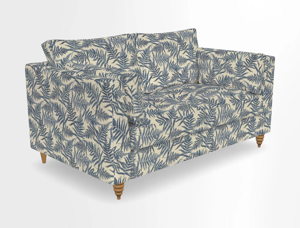 Saltdean 2 seater sofa in Covertex Lombardia Bianco
