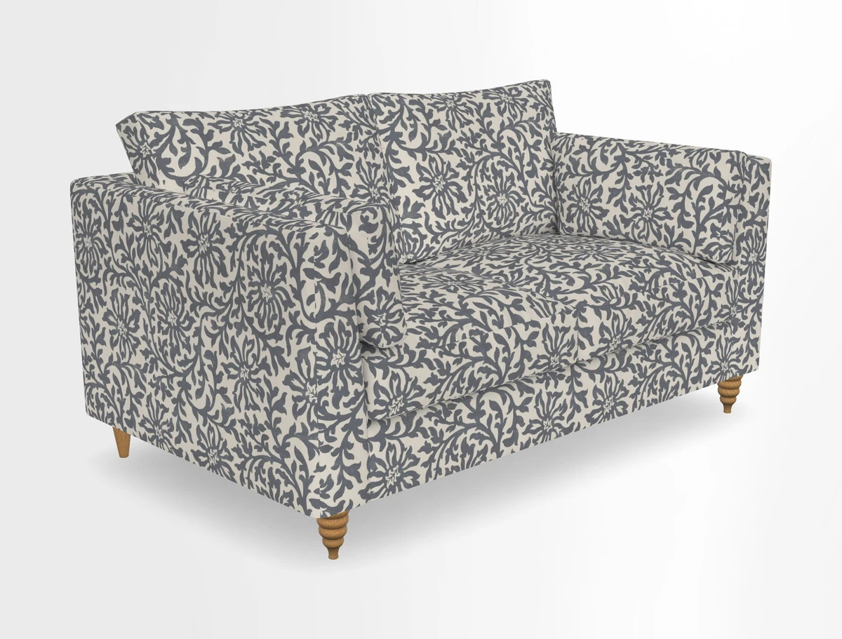 Saltdean 2 seater sofa in Covertex Lombardia Bianco