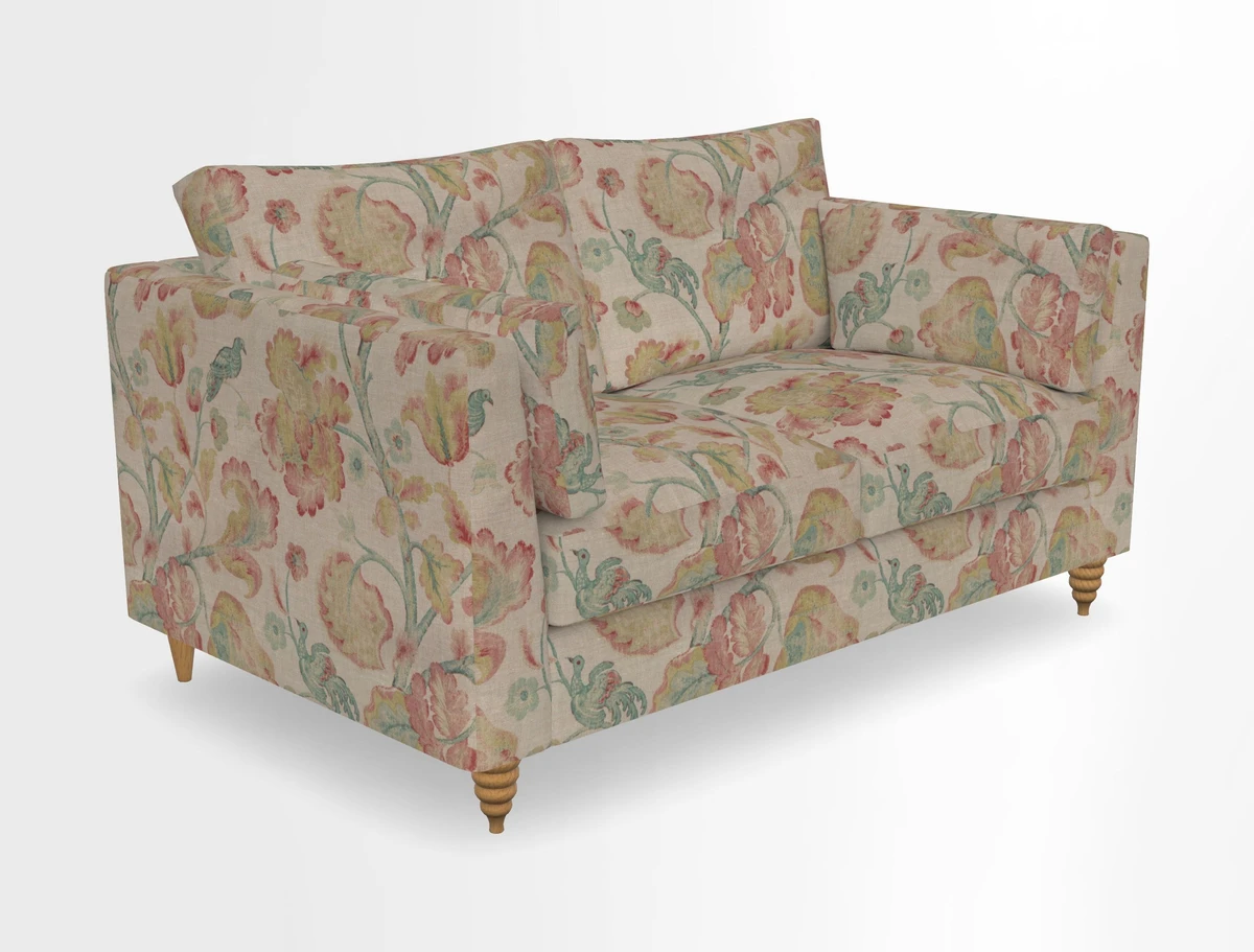 Saltdean 2 seater sofa in Covertex Lombardia Bianco