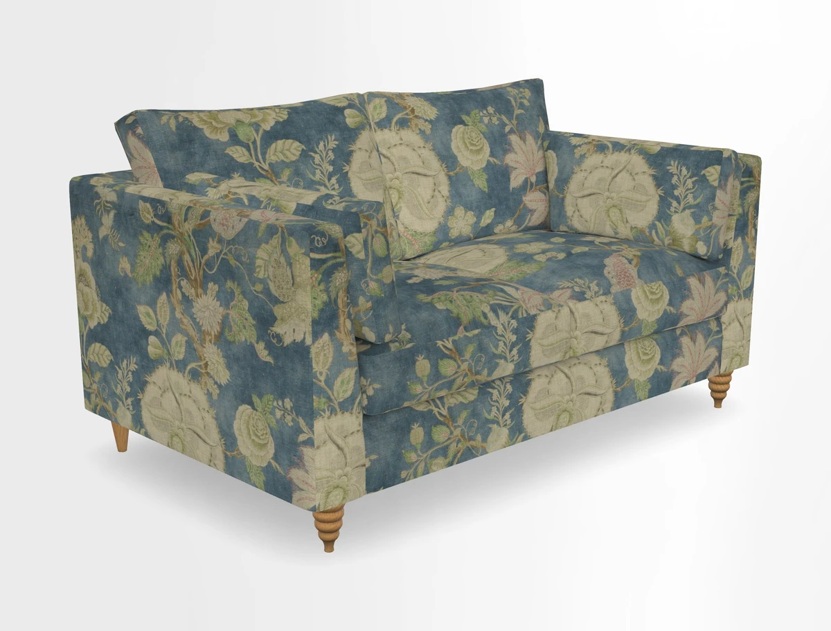 Saltdean 2 seater sofa in Covertex Lombardia Bianco
