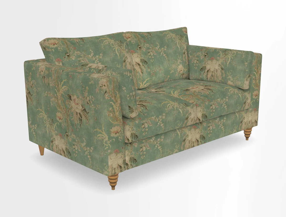 Saltdean 2 seater sofa in Covertex Lombardia Bianco