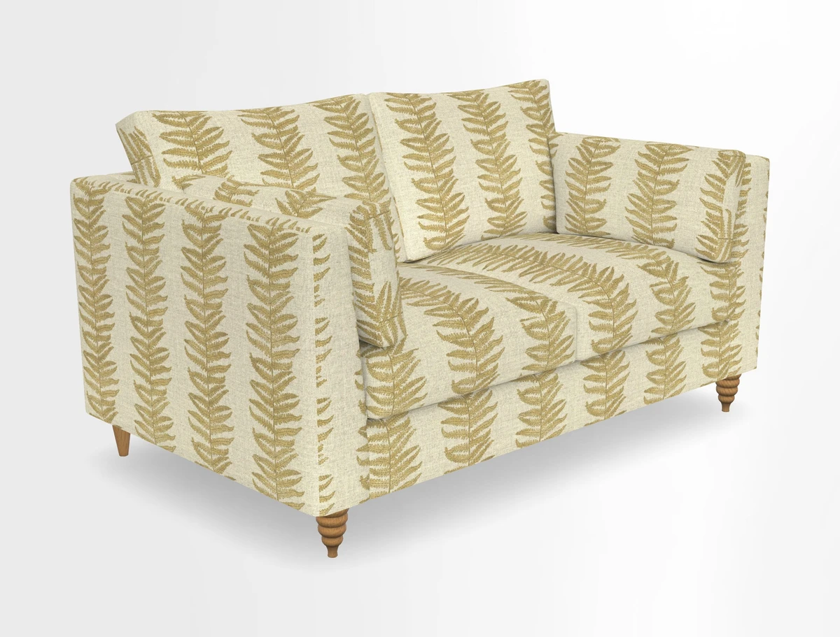 Saltdean 2 seater sofa in Covertex Lombardia Bianco