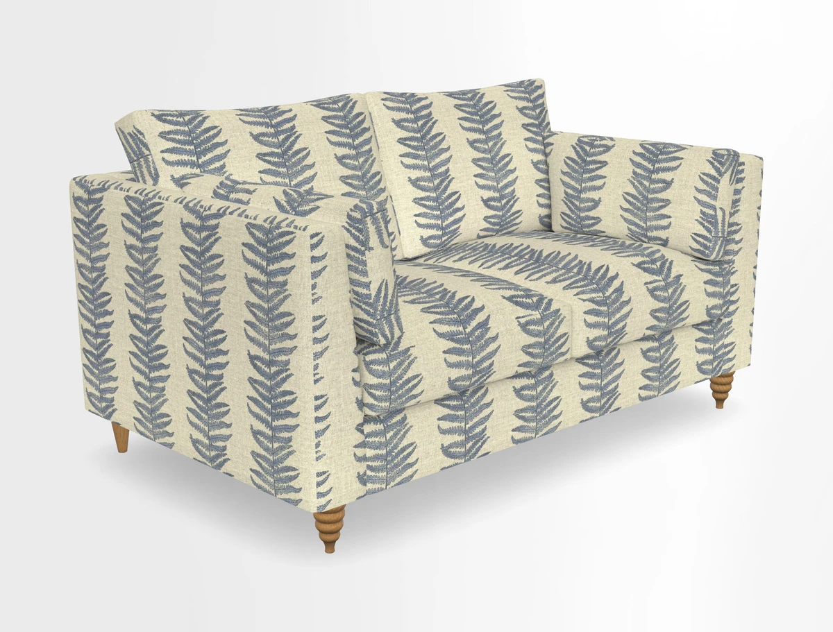 Saltdean 2 seater sofa in Covertex Lombardia Bianco