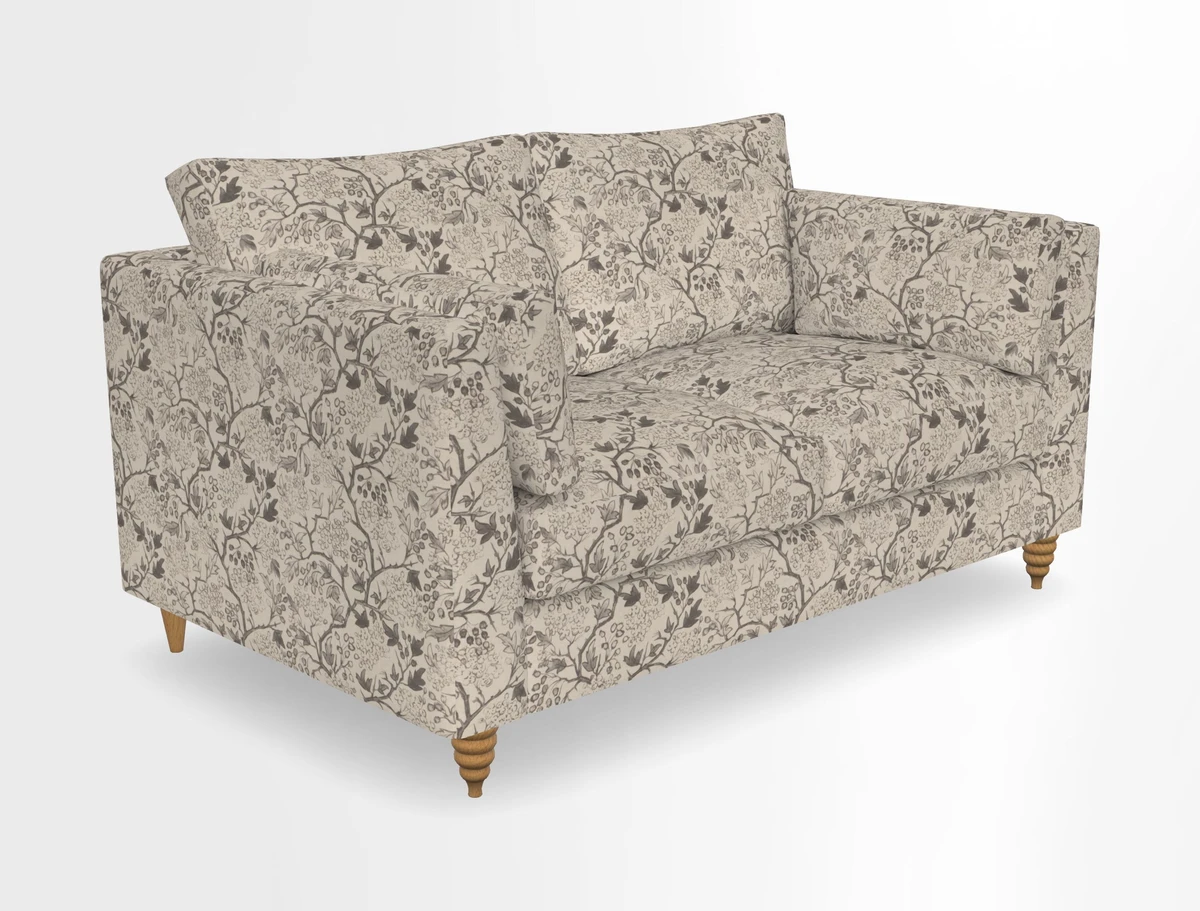 Saltdean 2 seater sofa in Covertex Lombardia Bianco
