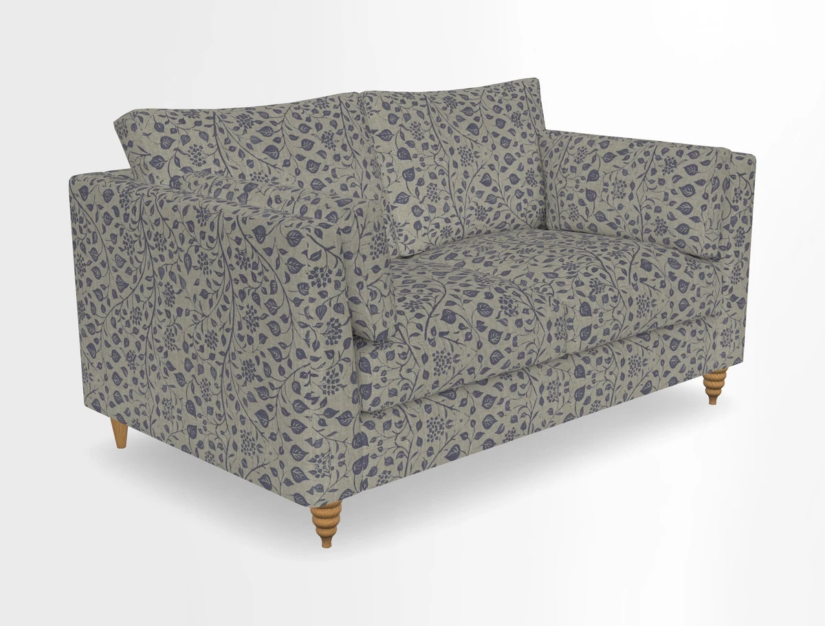 Saltdean 2 seater sofa in Covertex Lombardia Bianco