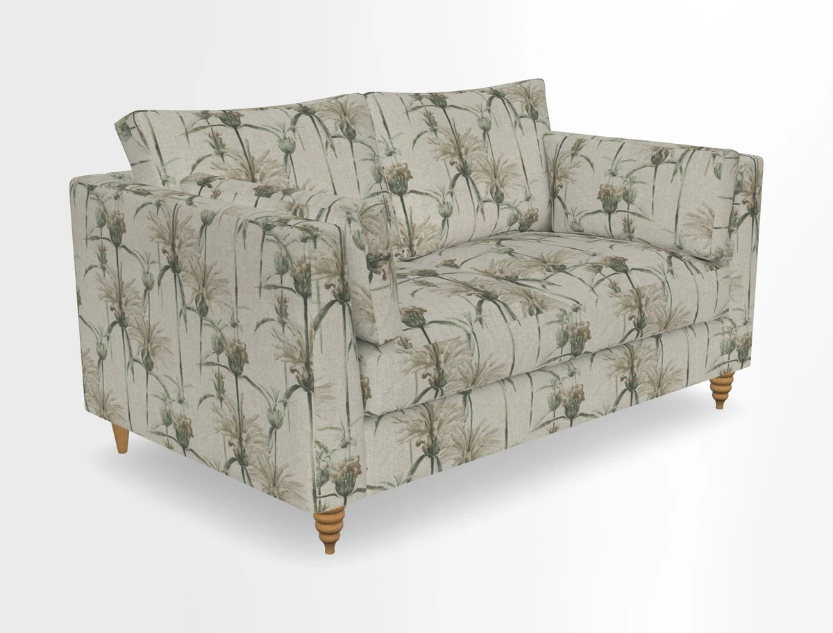 Saltdean 2 seater sofa in Covertex Lombardia Bianco