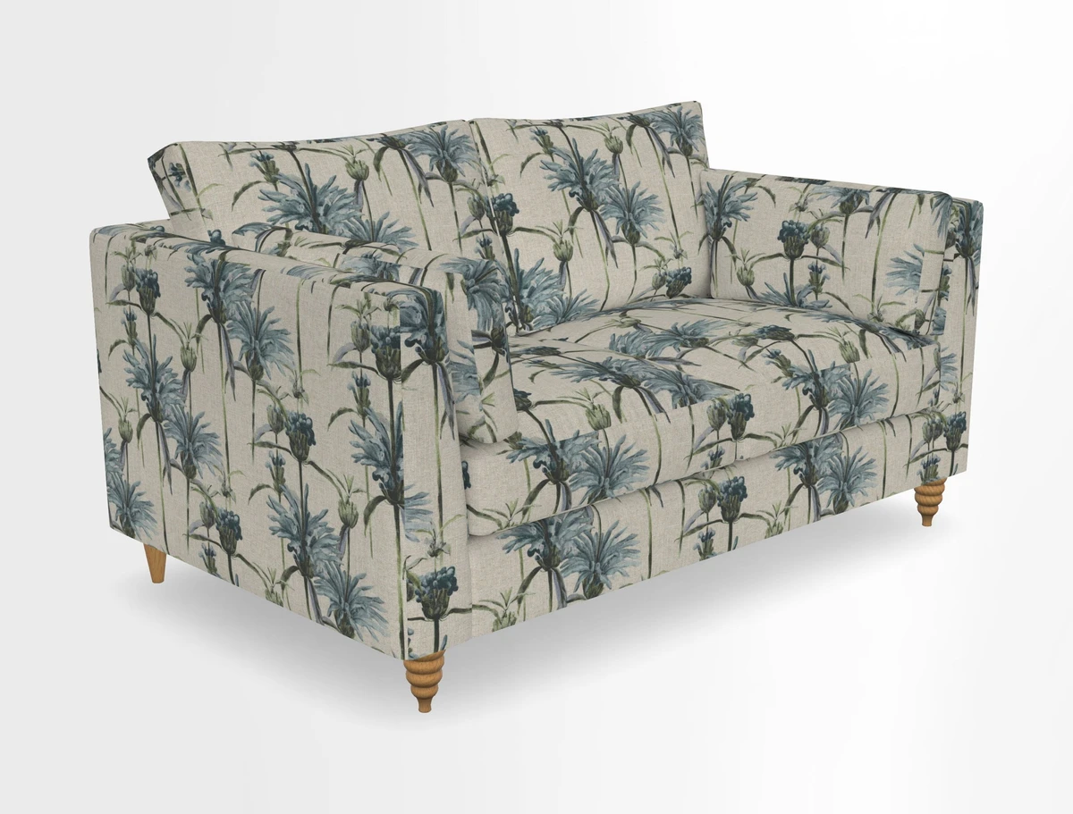 Saltdean 2 seater sofa in Covertex Lombardia Bianco