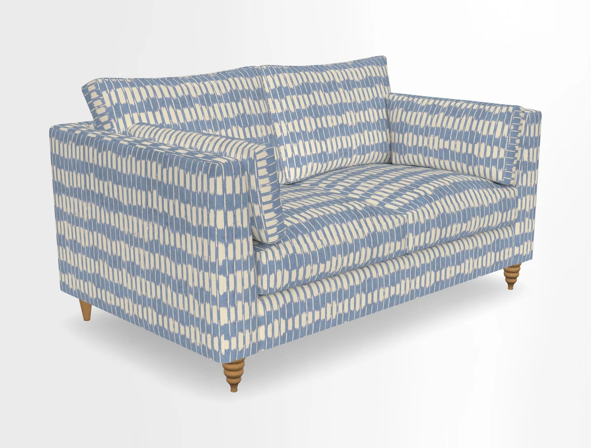 Saltdean 2 seater sofa in Covertex Lombardia Bianco