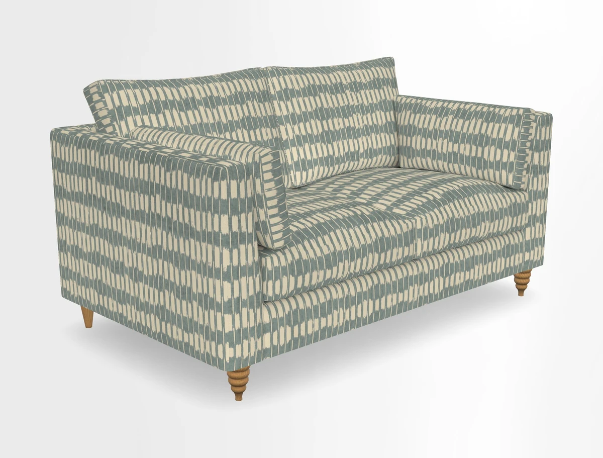 Saltdean 2 seater sofa in Covertex Lombardia Bianco