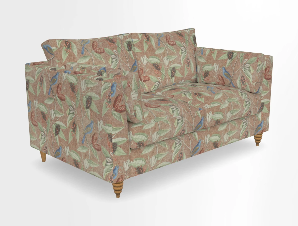 Saltdean 2 seater sofa in Covertex Lombardia Bianco