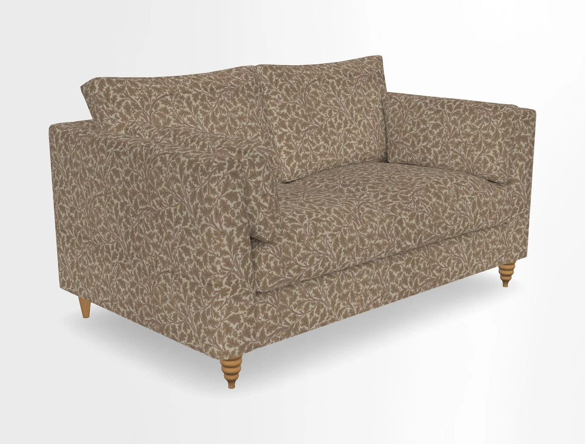 Saltdean 2 seater sofa in Covertex Lombardia Bianco