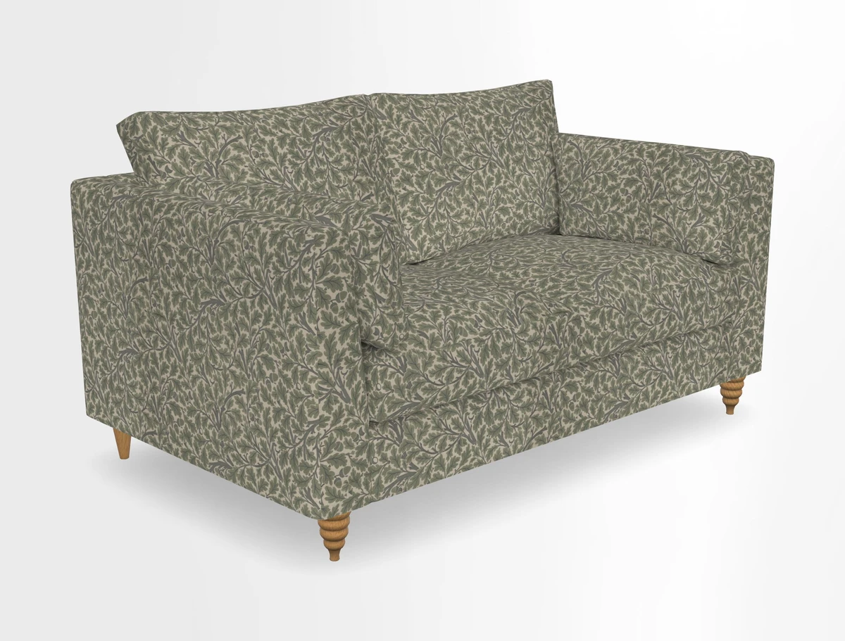 Saltdean 2 seater sofa in Covertex Lombardia Bianco