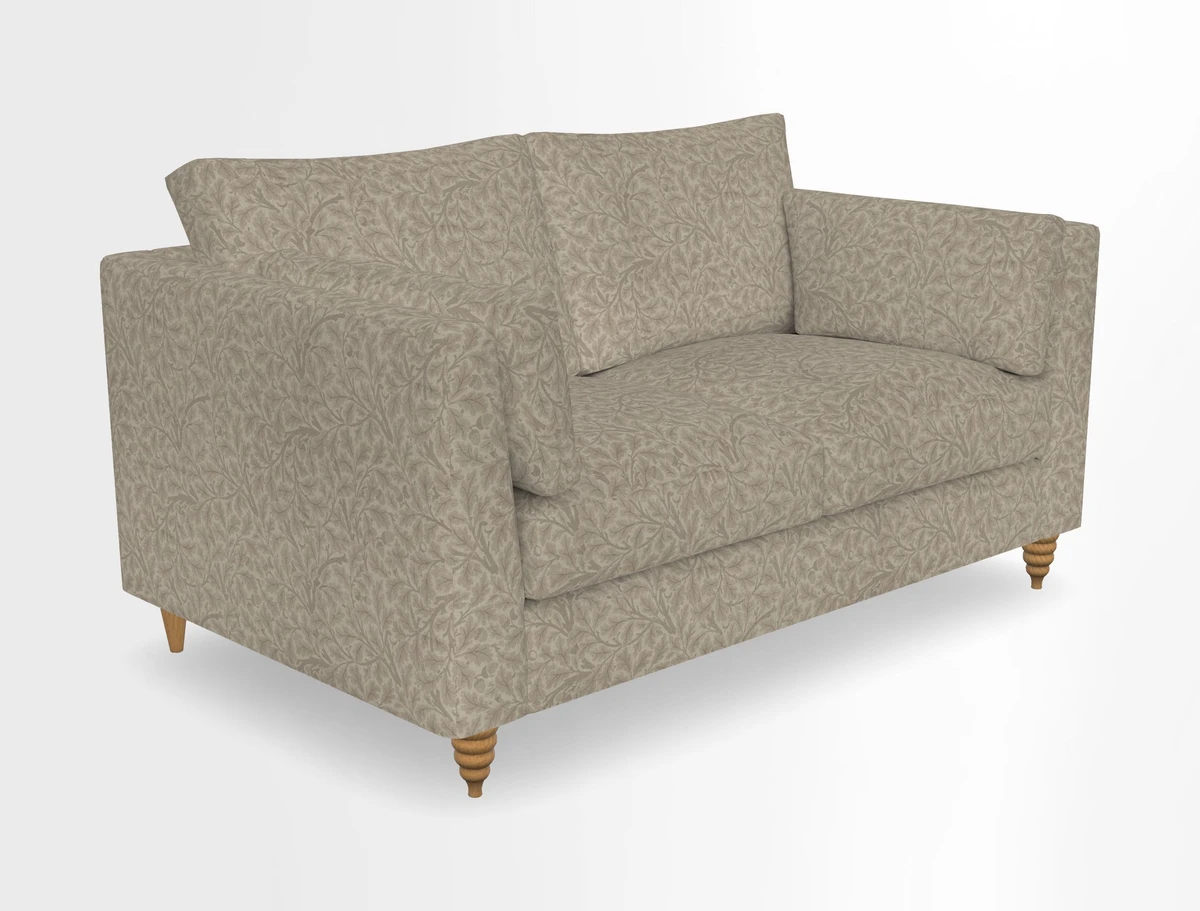 Saltdean 2 seater sofa in Covertex Lombardia Bianco